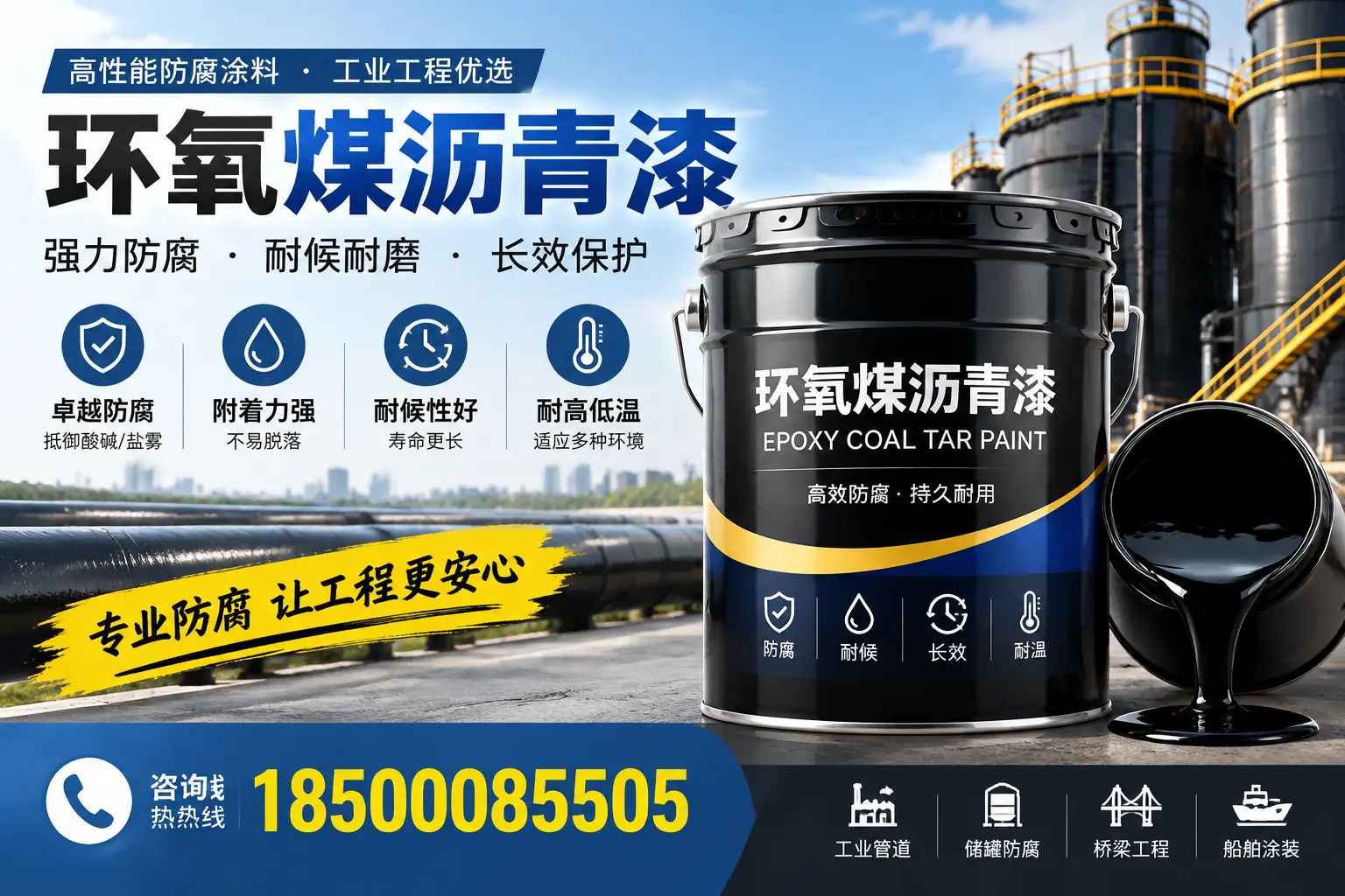 环氧煤沥青漆的施工方法与注意事项，确保在三明顺利完成